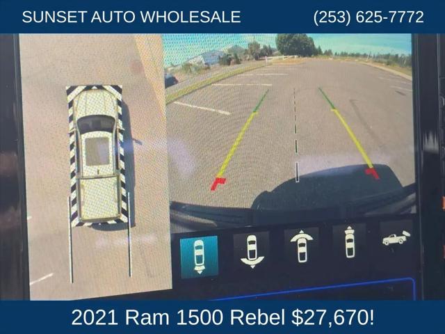 2021 Ram 1500 Rebel Crew Cab 4x4 57 Box