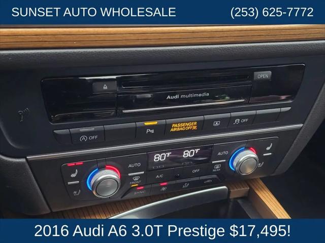 2016 Audi A6 3.0T Premium Plus