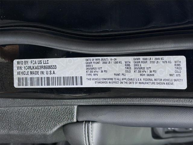 2024 Jeep Grand Cherokee L Altitude X 4x4