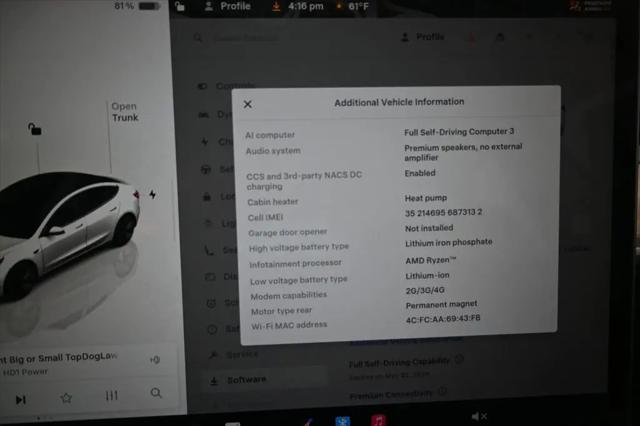 2023 Tesla Model 3 Rear-Wheel Drive