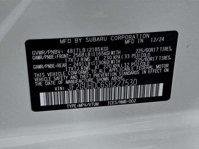 2025 Subaru Crosstrek Premium