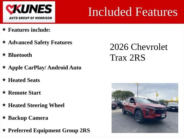 2026 Chevrolet Trax FWD 2RS