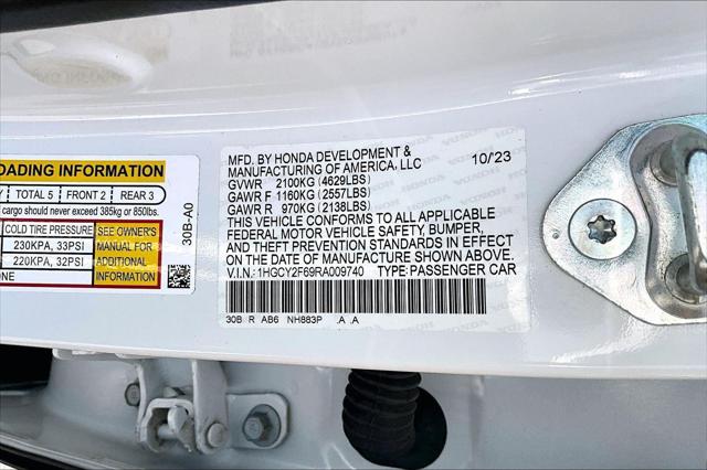 2024 Honda Accord Hybrid EX-L