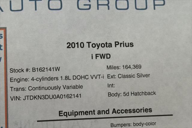 2010 Toyota Prius I