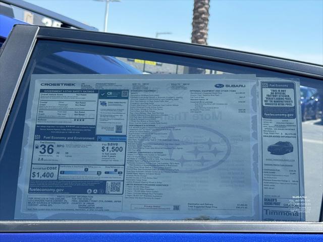 2026 Subaru Crosstrek Sport