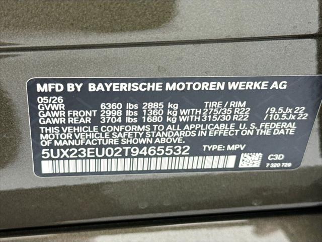 2026 BMW X5 xDrive40i