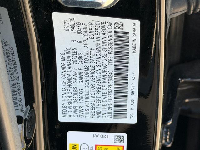 2023 Honda Civic Sport