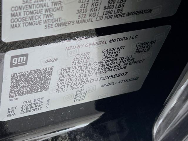2026 GMC Sierra 1500 Crew Cab, Short Bed, SLT, 4WD