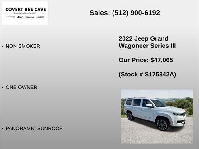 2022 Jeep Grand Wagoneer Series III 4x4