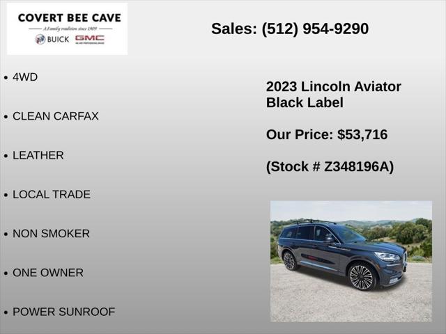 2023 Lincoln Aviator Black Label