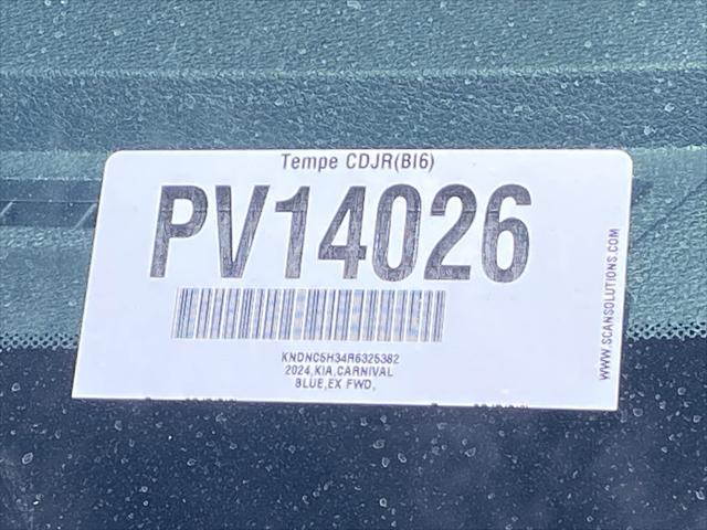 2024 Kia Carnival MPV EX
