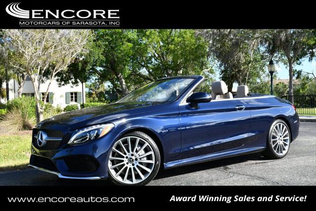 2018 Mercedes-Benz C-CLASS C 300 C 300 Cabriolet W/P1 and AMG Line Packages for sale in Sarasota, FL