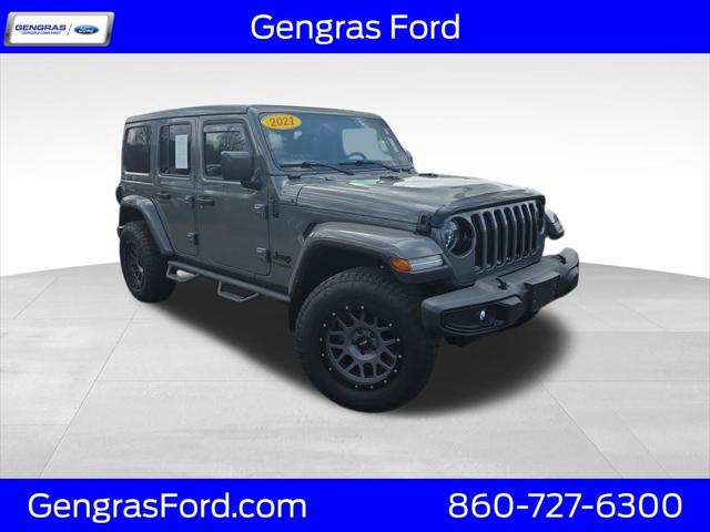 2021 Jeep Wrangler Sahara Altitude 4x4 for sale in Plainville, CT