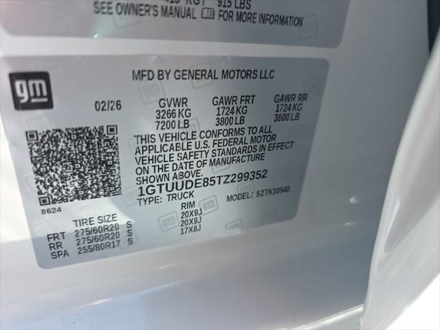 2026 GMC Sierra 1500 Crew Cab, Short Bed, SLT, 4WD