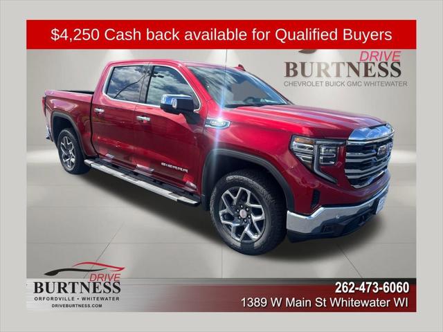2026 GMC Sierra 1500 Crew Cab, Short Bed, SLT, 4WD for sale in Whitewater, WI