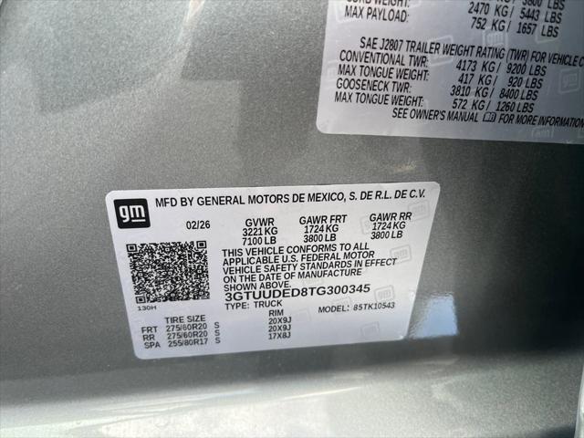 2026 GMC Sierra 1500 Crew Cab, Short Bed, SLT, 4WD