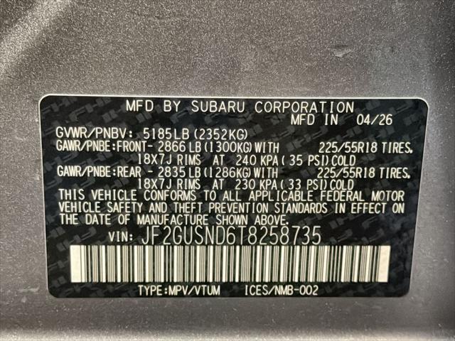 2026 Subaru Crosstrek Limited