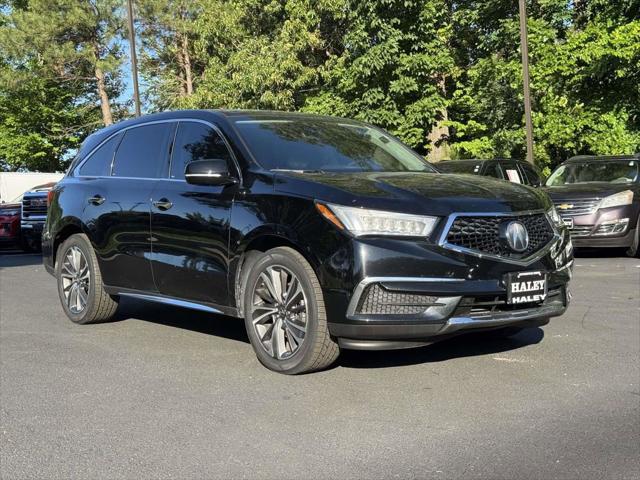 2019 Acura MDX Tech  Entertainment Pkgs