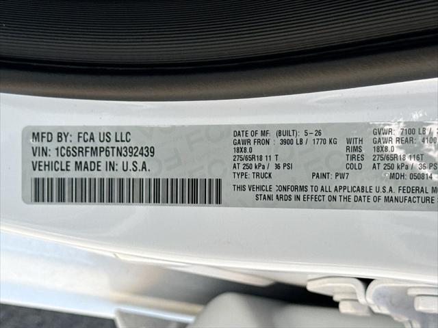 2026 Ram 1500 Big Horn Crew Cab 4x4 64 Box