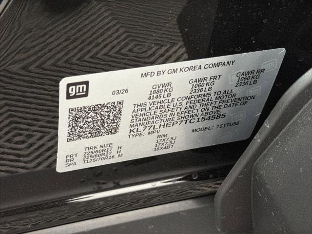 2026 Chevrolet Trax FWD LT