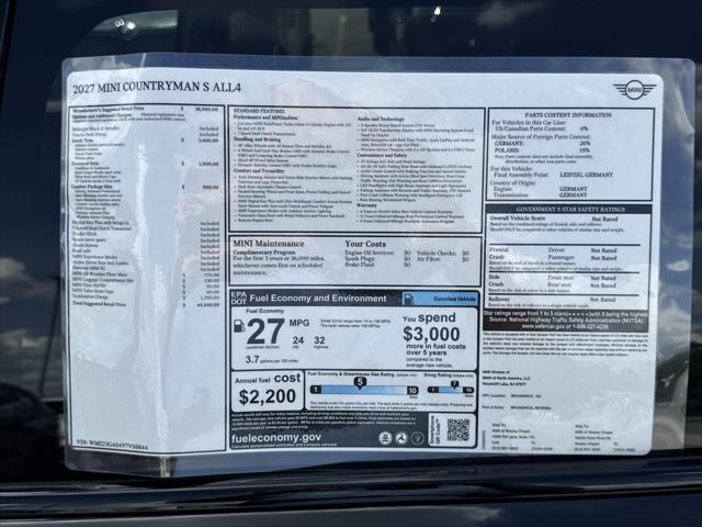 2027 MINI Cooper Countryman S