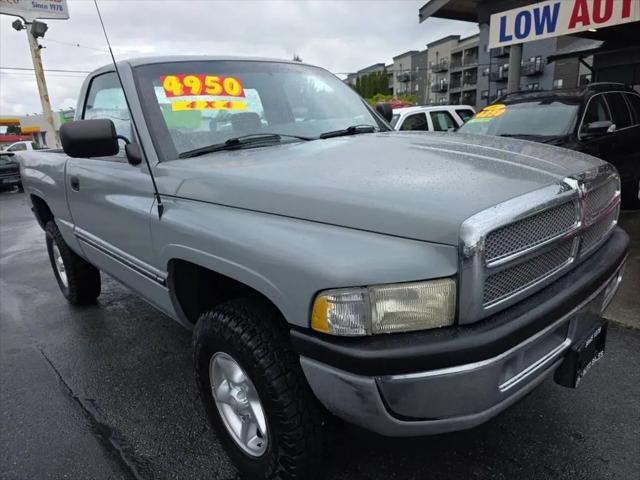 1996 Dodge 1500 Laramie SLT 2dr 4WD Standard Cab SB for sale in Sedro Woolley, WA
