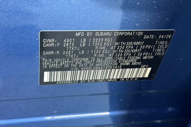 2026 Subaru Forester Premium