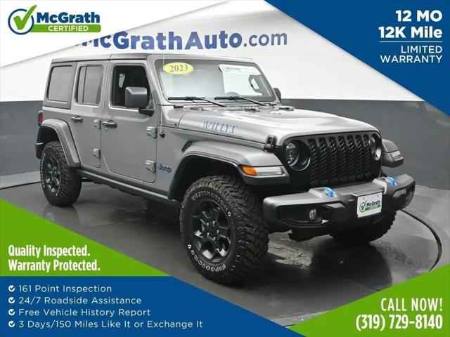 2023 Jeep Wrangler 4xe 4x4 for sale in Cedar Rapids, IA