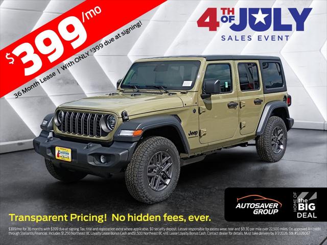2026 Jeep Wrangler 4-Door Sport S 4x4 for sale in Littleton, NH