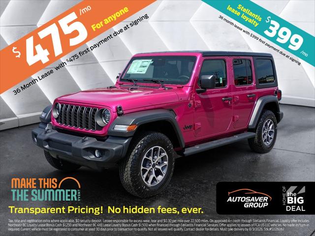 2026 Jeep Wrangler 4-Door Sport S 4x4 for sale in Littleton, NH