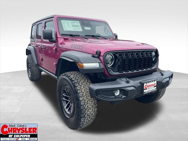 2026 Jeep Wrangler WRANGLER 4-DOOR WILLYS 2026 Jeep Wrangler WRANGLER 4-DOOR WILLYS