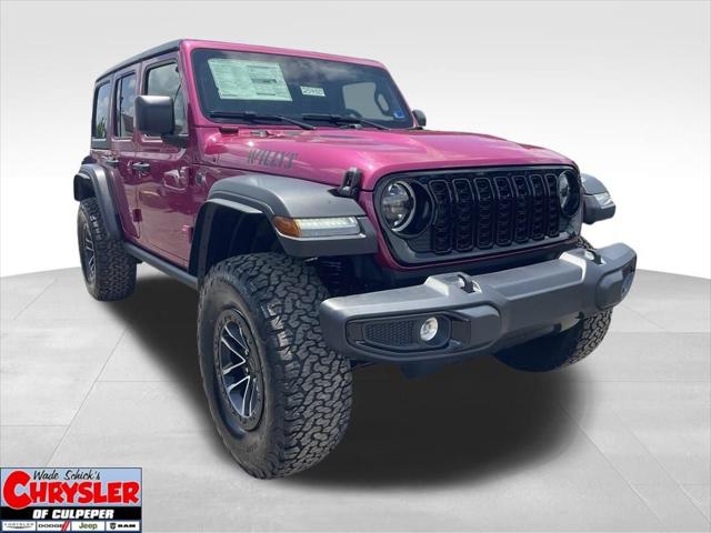 2026 Jeep Wrangler WRANGLER 4-DOOR WILLYS 2026 Jeep Wrangler WRANGLER 4-DOOR WILLYS