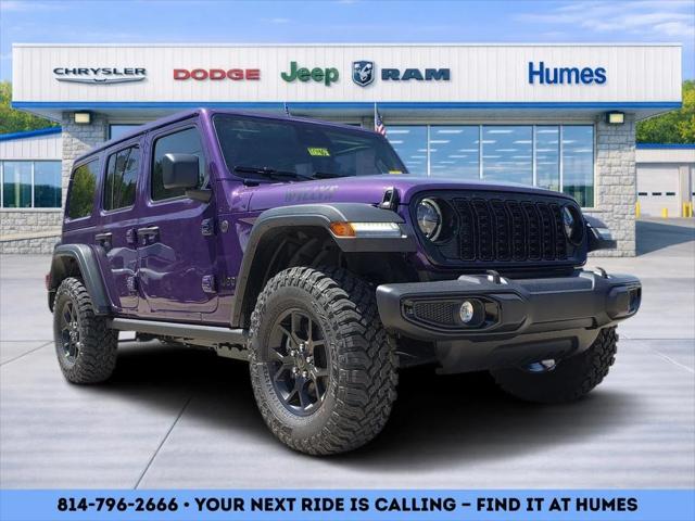 2026 Jeep Wrangler WRANGLER 4-DOOR WILLYS 2026 Jeep Wrangler WRANGLER 4-DOOR WILLYS