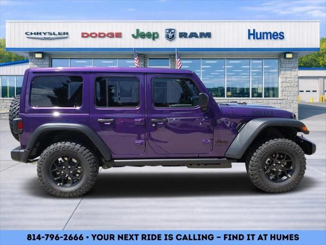 2026 Jeep Wrangler WRANGLER 4-DOOR WILLYS 2026 Jeep Wrangler WRANGLER 4-DOOR WILLYS