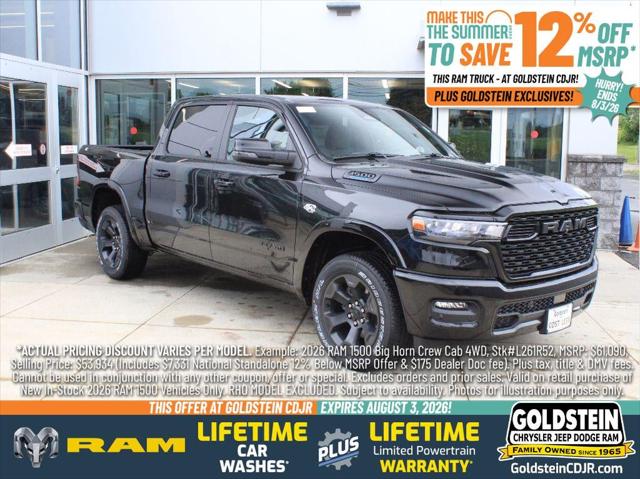 2026 RAM 1500 RAM 1500 BIG HORN CREW CAB 4X4 57 BOX