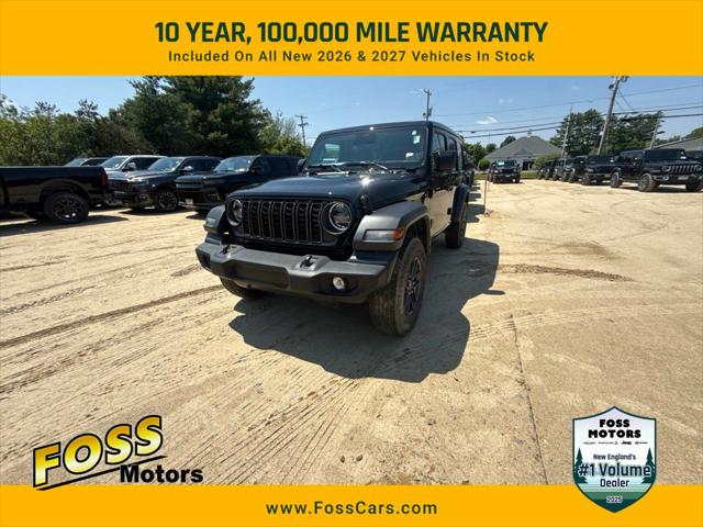2026 Jeep Wrangler WRANGLER 4-DOOR SPORT S 2026 Jeep Wrangler WRANGLER 4-DOOR SPORT S