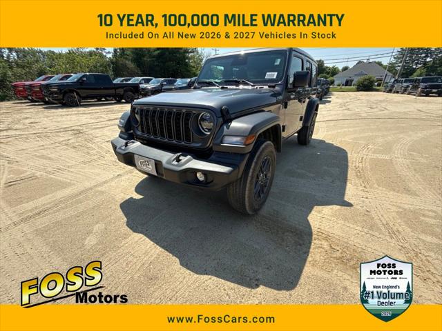 2026 Jeep Wrangler WRANGLER 4-DOOR SPORT S 2026 Jeep Wrangler WRANGLER 4-DOOR SPORT S