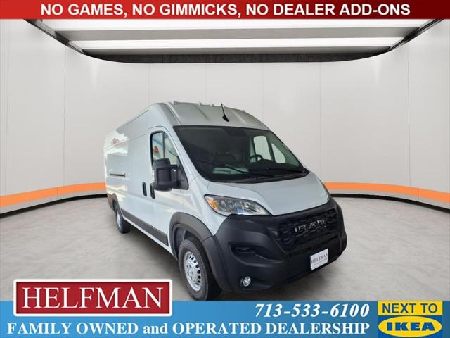 2026 RAM ProMaster Cargo Van RAM PROMASTER 3500 TRADESMAN CARGO VAN HIGH ROOF 159 WB EXT