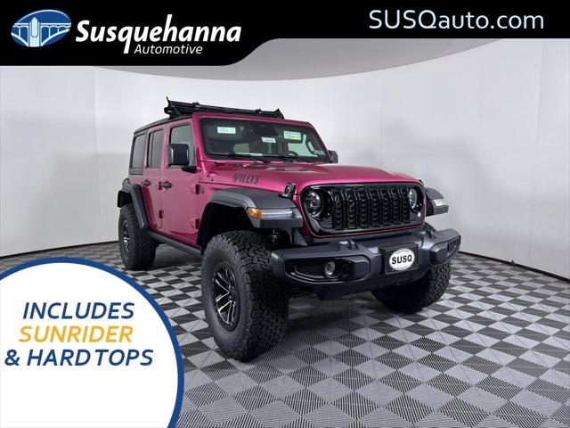 2026 Jeep Wrangler WRANGLER 4-DOOR WILLYS 2026 Jeep Wrangler WRANGLER 4-DOOR WILLYS