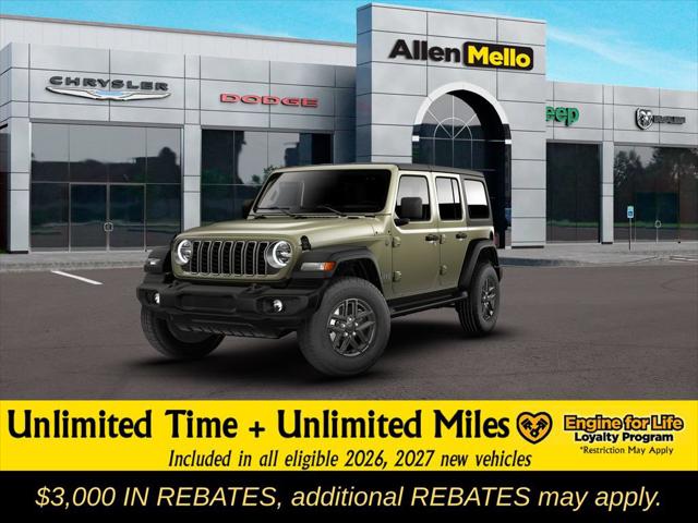 2026 Jeep Wrangler WRANGLER 4-DOOR SPORT S 2026 Jeep Wrangler WRANGLER 4-DOOR SPORT S
