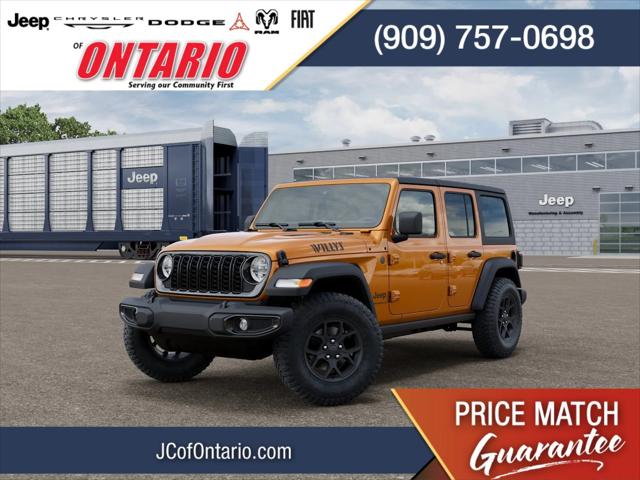 2026 Jeep Wrangler 4-Door Willys 4x4 for sale in Ontario, CA