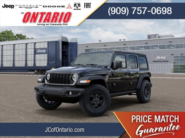 2026 Jeep Wrangler 4-Door Willys 4x4 for sale in Ontario, CA