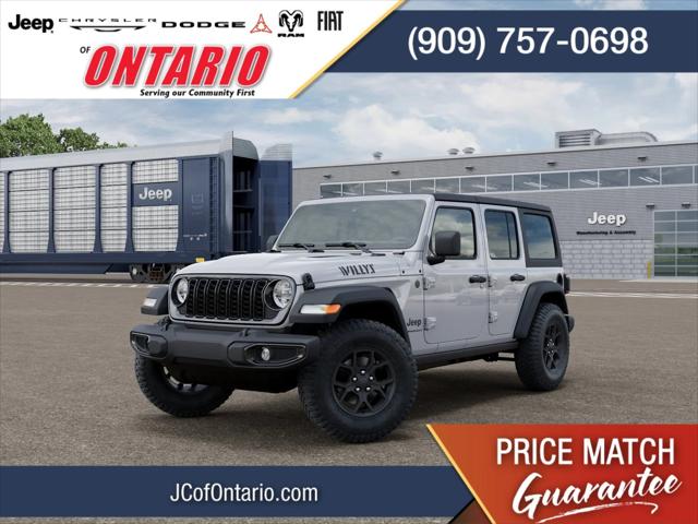 2026 Jeep Wrangler 4-Door Willys 4x4 for sale in Ontario, CA