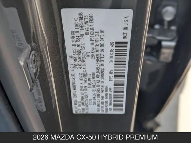 2026 Mazda CX-50 Hybrid Premium