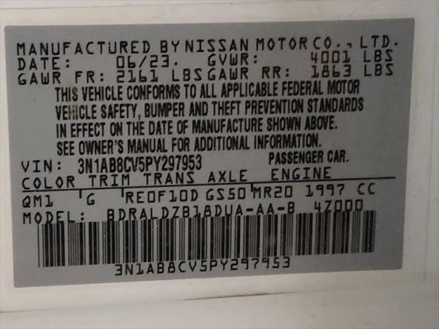 2023 Nissan Sentra SV Xtronic CVT