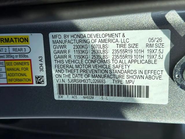 2026 Honda CR-V Hybrid AWD Sport Touring