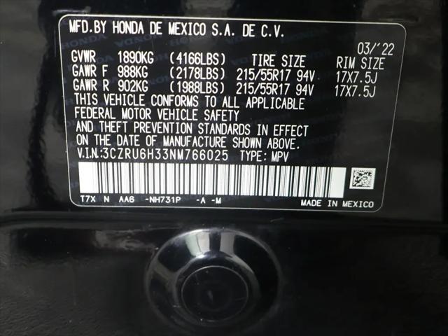 2022 Honda HR-V AWD LX