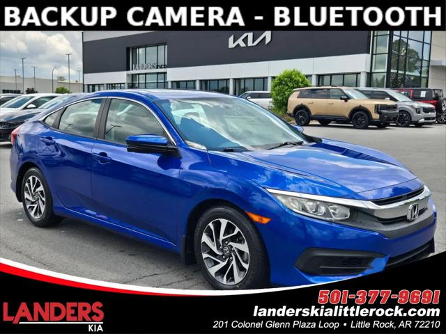 2017 Honda Civic EX for sale in Little Rock, AR