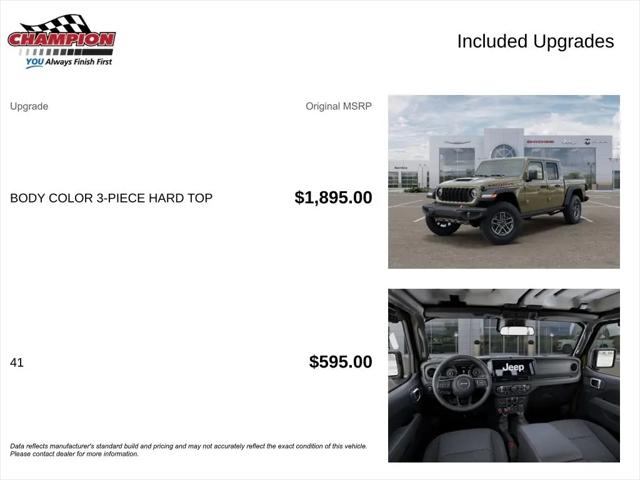 2026 Jeep Gladiator Sport