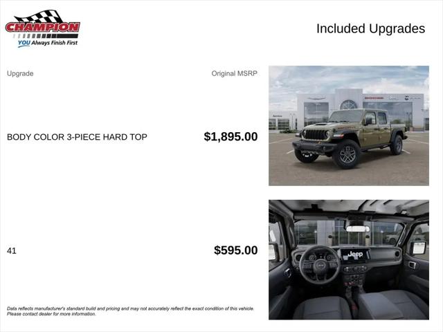2026 Jeep Gladiator Sport